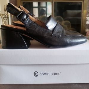 Corso Como Heeled Loafer Style Shoes